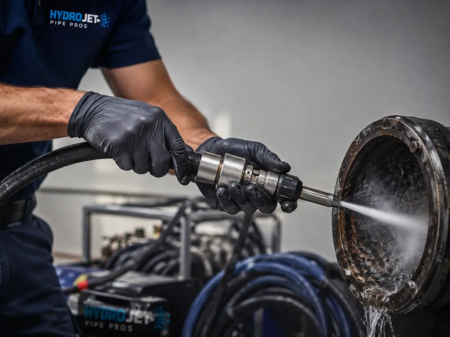 Hydro Jet Pipe Descaling in Tieton, WA
